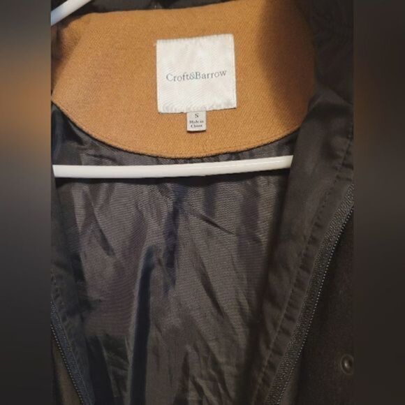 CROFT &‎ Barrow Camel Hooded Coat - Picture 3 of 5